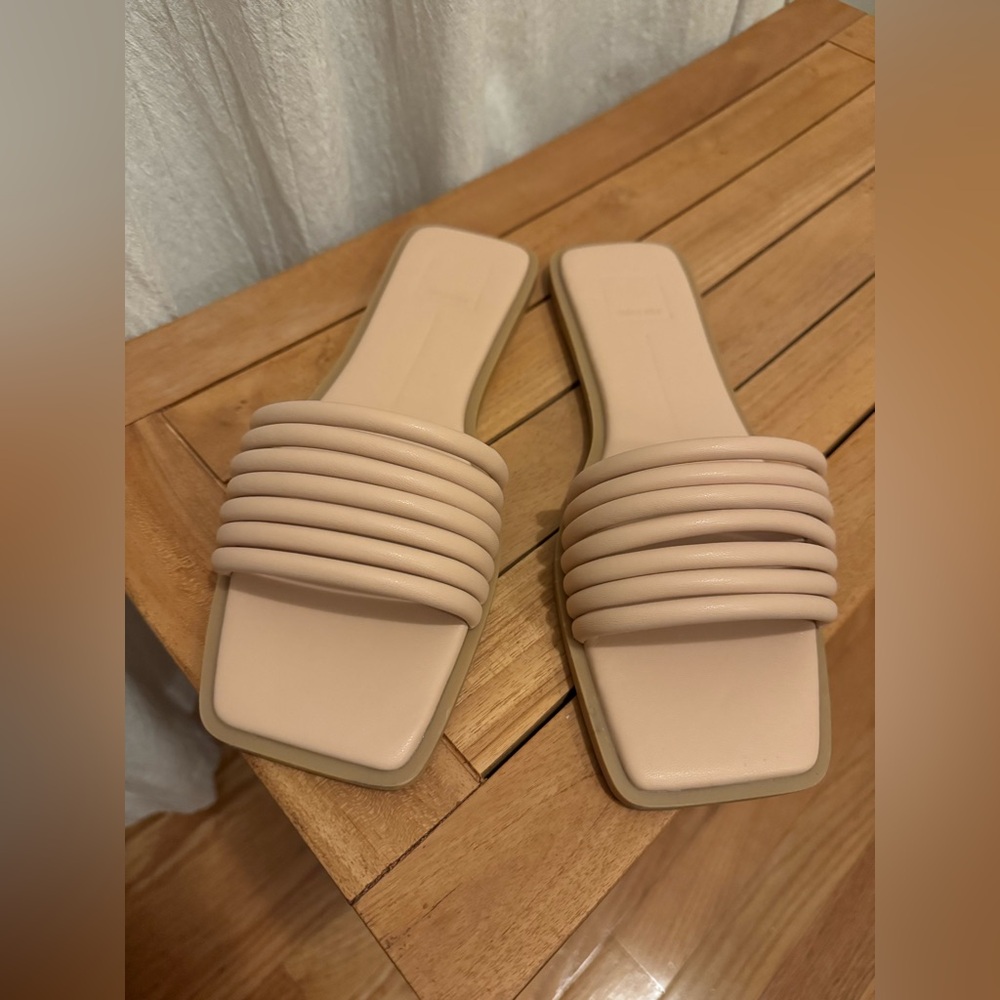 Dolce Vita square toe flat sandal